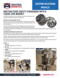 Thumbnail of document Custom Solution Profile - Liquid Line Magnet