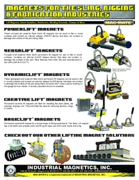 Thumbnail of document Magnets for the Fabrication Industry