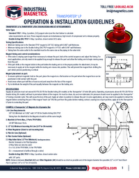 Thumbnail of document Transporter® Low Profile (TPLP) Manual