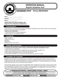 Thumbnail of document Depalletizer