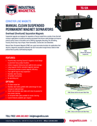 Thumbnail of document Manual Clean Suspended Overhead Permanent Magnets